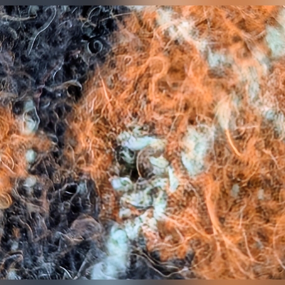 ALLSAINTS Fitzroy Warped Argyle Jacquard Men's Cardigan Sweater Size XL - Picture 7 of 7